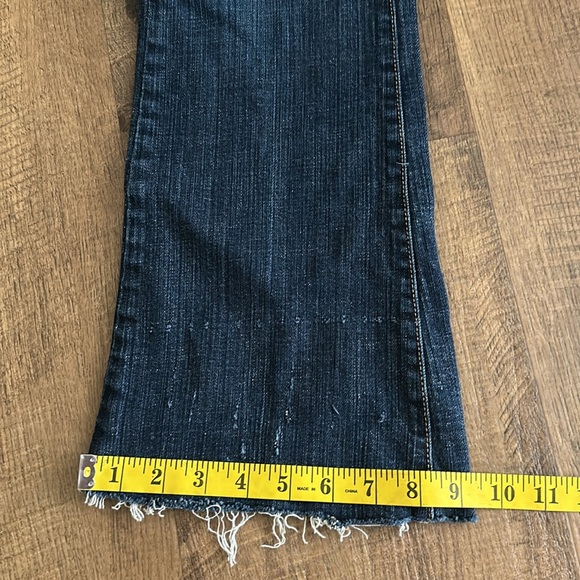 Old Navy Mid Rise The Flirt Bootcut Denim Jeans Size 4 - Picture 8 of 10